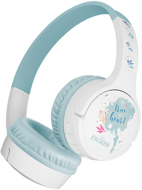 벨킨 어린이용 사운드폼 미니 블루투스 헤드폰, 디즈니 겨울왕국, AUD002qcWH-DY