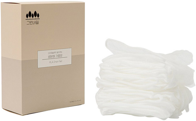 그린내일 생분해 거름망, 60개입, 1개