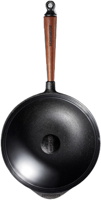 스켑슐트 인덕션 트래디셔널 웍 세트, 혼합색상, 트래디셔널 웍 25cm + 유리뚜껑, 1세트