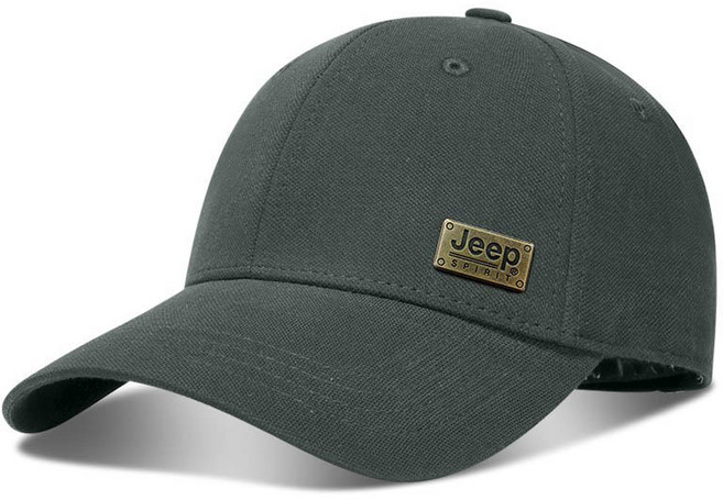 지프 SPIRIT 패션 심플 베이직 사각 로고 볼캡