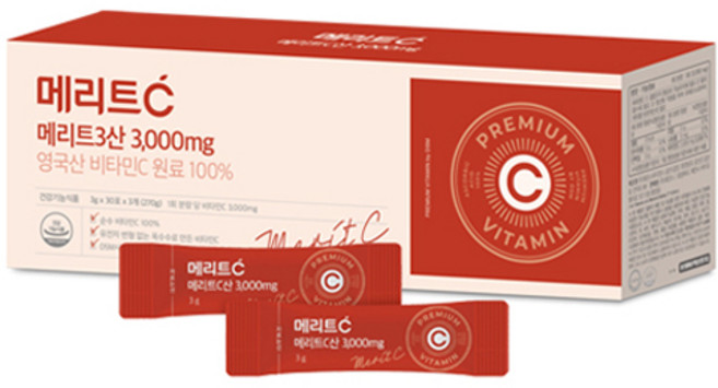 휴온스 메리트C산 3000mg 90포, 270g, 1개