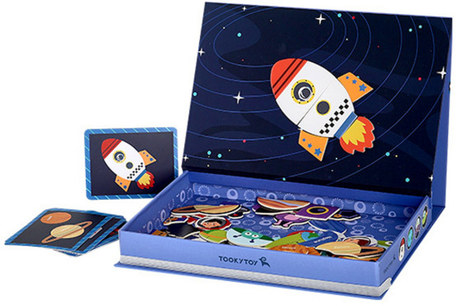 투키토이 우주 자석 퍼즐박스 674 다양, 1개, 72피스