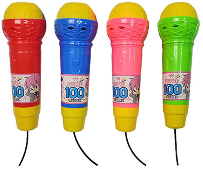 재미존 에코마이크 완구 4종 세트, 빨강 + 파랑 + 분홍 + 그린, 1세트