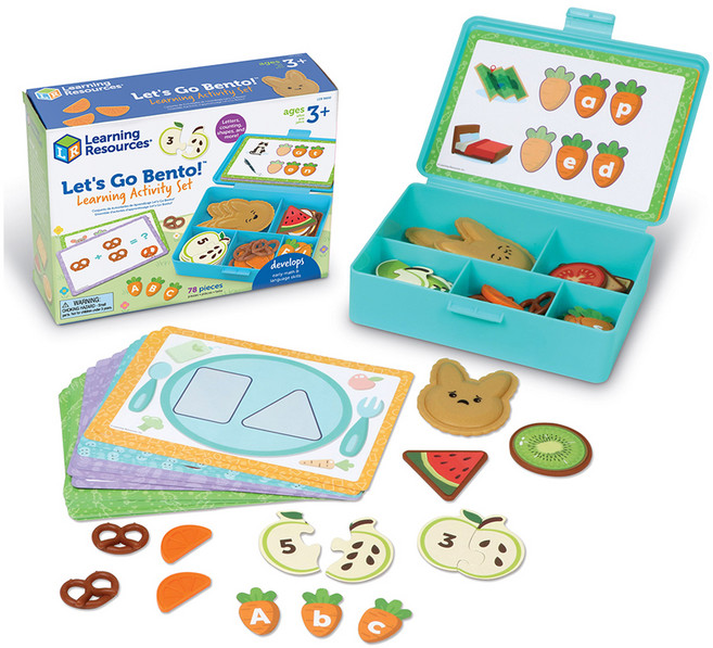 러닝리소스 도시락 매칭 액티비티 세트, 1세트