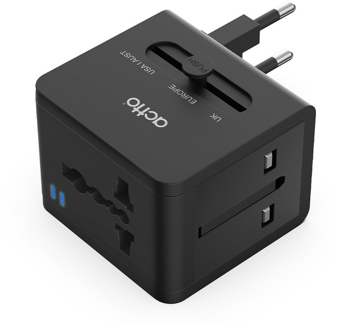 엑토 메이트 여행용 멀티 어댑터 WTA-09, 1개