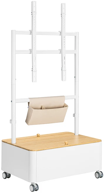 엘디엘마운트 이젤형 이동식 서랍장 티비스탠드 거치대, APL-FSC45W(매트 화이트), 1개