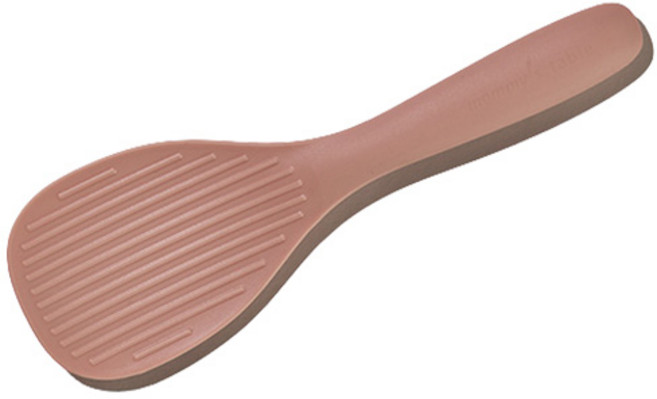 마미스테이블 실리콘 밥주걱, 스위트피치, 1개