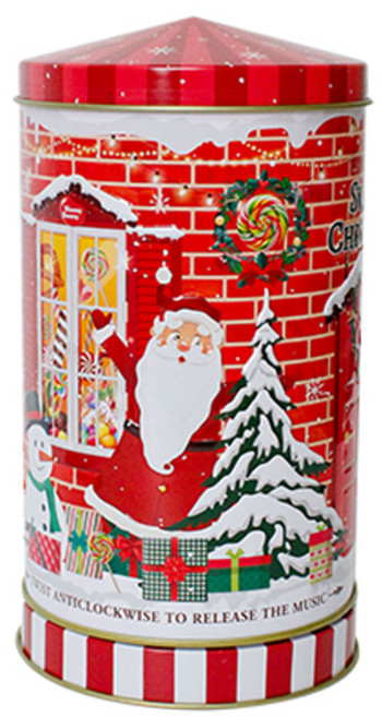 위니비니 세트 크리스마스 뮤지컬틴 산타 초콜릿, 110g, 1개