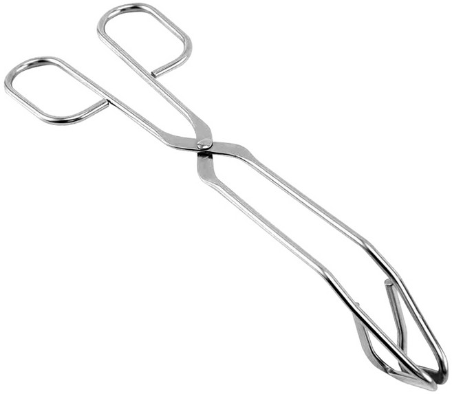 메오 주방집게 304 스테인리스 가위형 고기집게, 1개