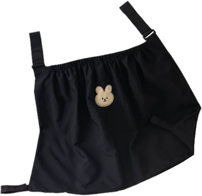 언헤브 큐티 애니멀 유모차 가방, 03 블랙 래빗, 1개