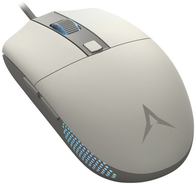 ABKO 專業級有線電競滑鼠, 復古米色, A661