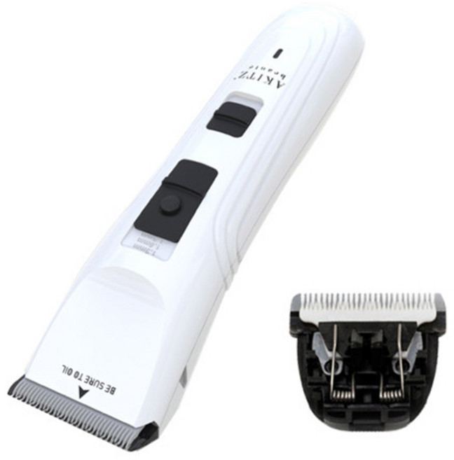 아키즈 반려동물 보떼 이발기 + 추가날 AC-06, 화이트, 1개