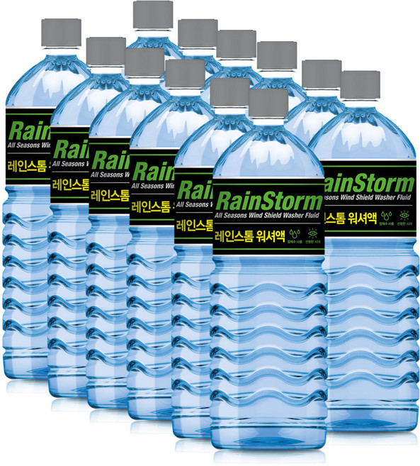 카렉스 레인스톰 에탄올 워셔액, 1.8L, 12개