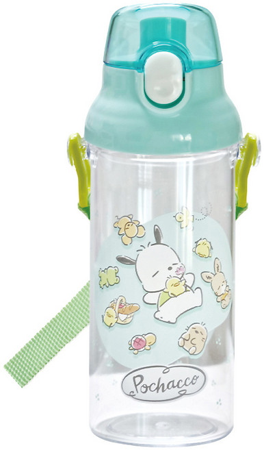 스케이터 PSB5TR 다이렉트 클린물병, 포차코, 480ml, 1개