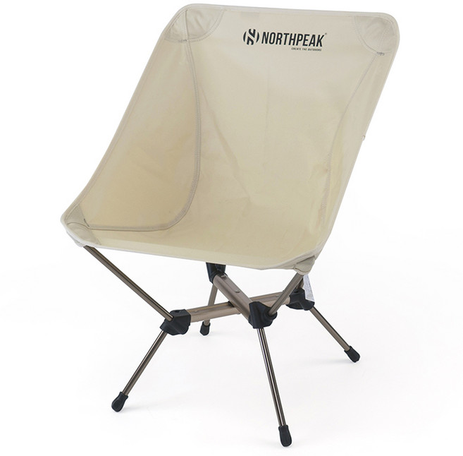 노스피크 크로스 체어 로우, 소이밀크, 1개