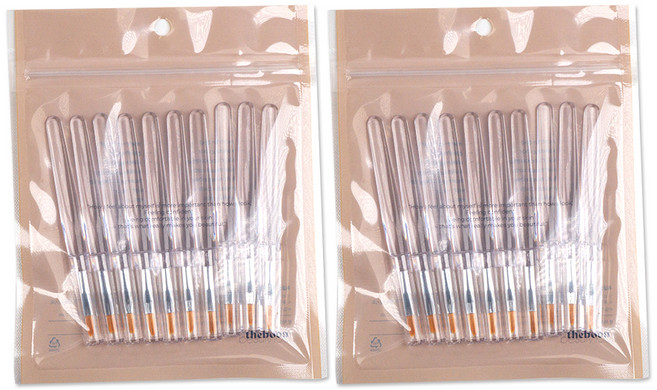 더분 휴대용 립브러쉬 10p, 2개