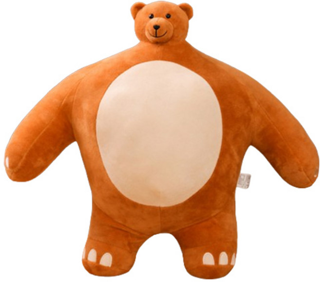아이끌레 어깡 소두 인형 소형, 24cm, 곰, 1개