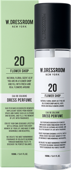 더블유드레스룸 드레스퍼퓸, 20.플라워샵, 160ml, 1개