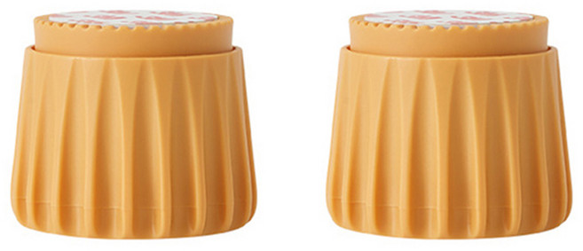 DAILYSHARE 多用途傢俱防晃動固定器 6.5 x 5 cm, 2個, 米色