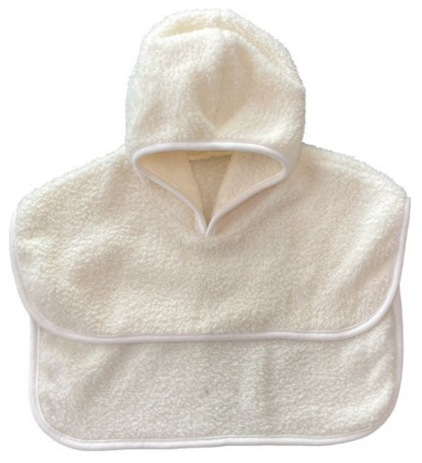 쉐리네뜨 유아용 아기띠 망또워머, 크림아이보리