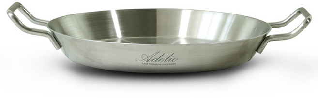한일스텐레스 인덕션 통 5중 뉴 아델리오 빠에야팬, 28cm, 1개