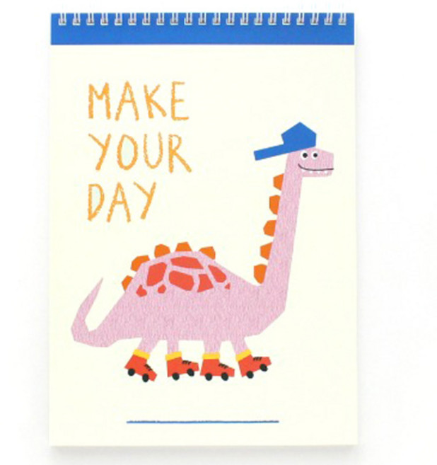 헬로우모리스 디노 종합장, 혼합색상, 4개