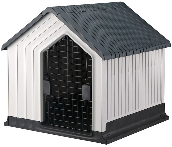 네이처펫 시그니처 빅사이즈 강아지 하우스, 그레이, 1개