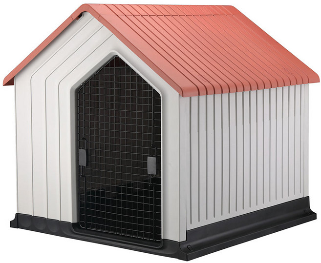 네이처펫 시그니처 빅사이즈 강아지 하우스, 레드, 1개