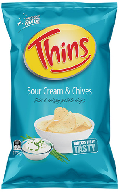 씬 사워크림앤치브, 175g, 1개