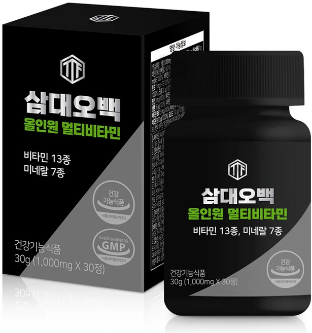삼대오백 올인원 멀티비타민 30g, 30정, 1개 - 쿠팡