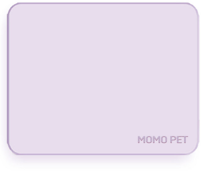 모모펫 강아지 논슬립 실리콘 배변매트, 라이트 퍼플, 1개