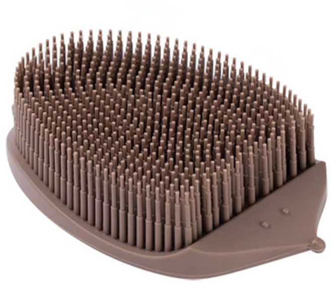 마미스테이블 고슴도치솔 베어브라운, 1개입, 1개