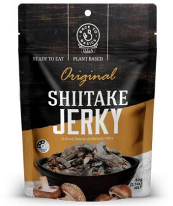 디제이앤에이 표고버섯 저키 오리지널, 60g, 1개 - 쿠팡