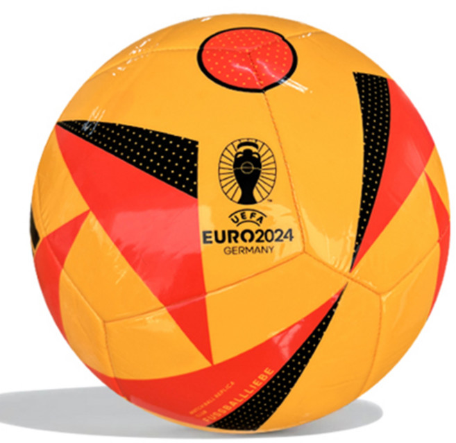 아디다스 유로24 클럽 축구공 오렌지 레드, IP1615, 1개