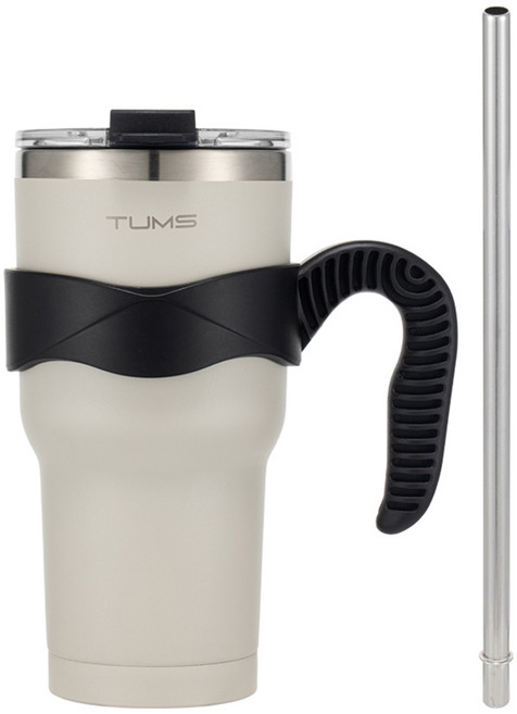 텀스 더 뉴 메가 진공 스텐텀블러, 모카그레이, 900ml, 1개