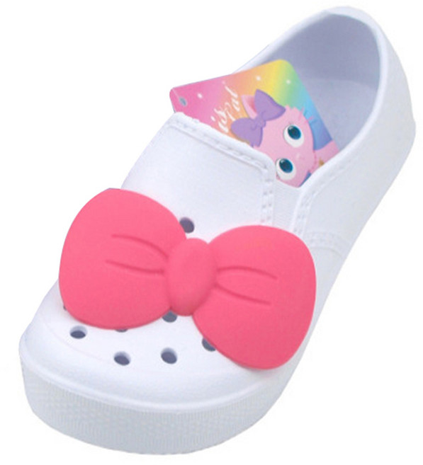 코코브레인 여아용 키치리본 만능 실내화