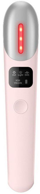 씨앤케어 EMS 온열 진동 눈가 마사지기, CP002EMP, 핑크