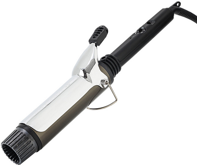 예스뷰티 온도 조절 컬링 아이론 고데기 40mm, 블랙, YB-5377