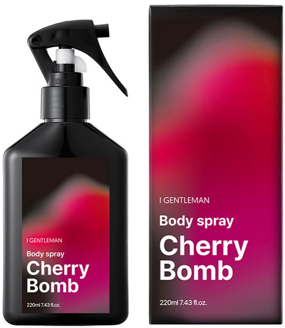 아이젠틀맨 바디스프레이 체리밤, 220ml, 1개