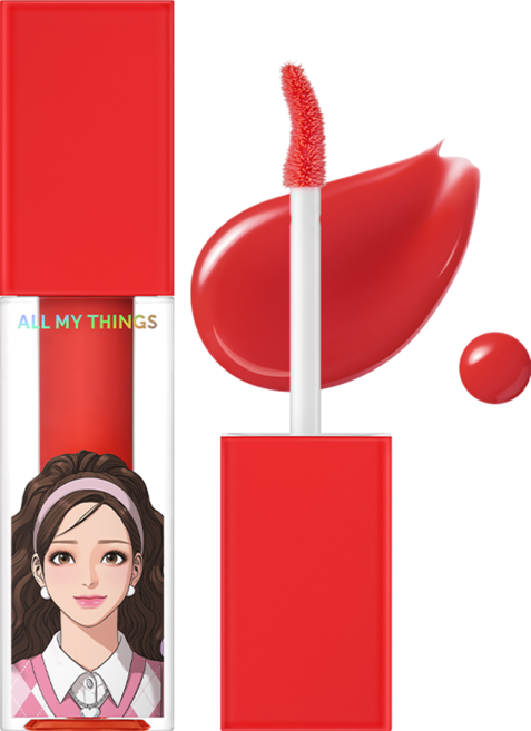 올마이띵스 트루뷰티 키스 립 플럼퍼, 02 티타임, 4.4g, 1개