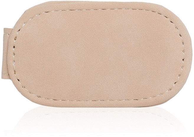 차량용 임산부 안전벨트 고정 스토퍼 자석 클립, 베이지, 1개