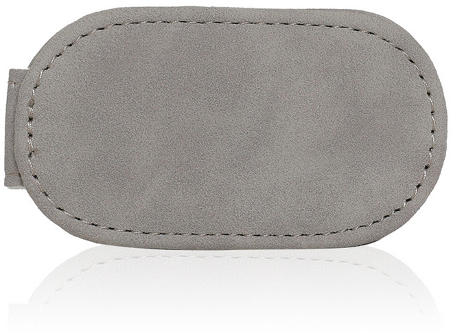 차량용 임산부 안전벨트 고정 스토퍼 자석 클립, 그레이, 1개