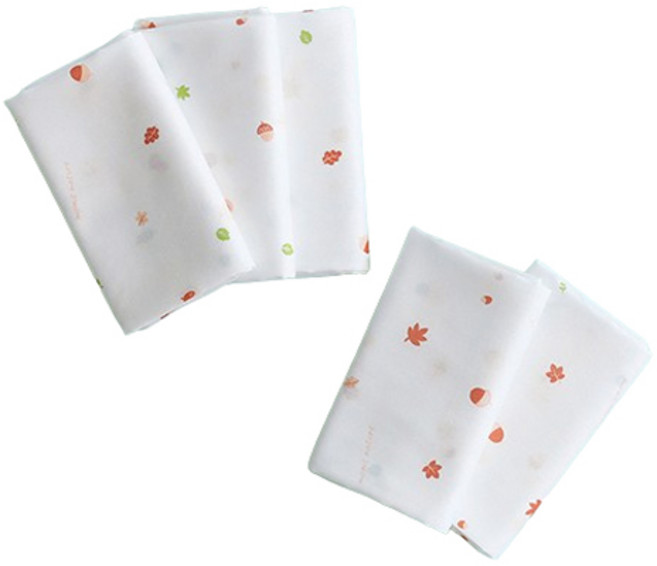 맘스네이처 밤부 대나무 아기 신생아 천기저귀, 도토리, 5개