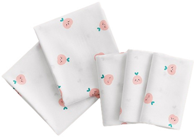 맘스네이처 밤부 대나무 아기 신생아 천기저귀, 모나, 5개