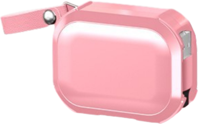 푸트로랩 3 in 1 간편 휴대 롤링 케이블, 110cm, 핑크, 1개