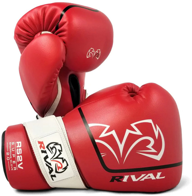 라이벌 RS2V 2.0 슈퍼 복싱글러브, 레드, 1세트