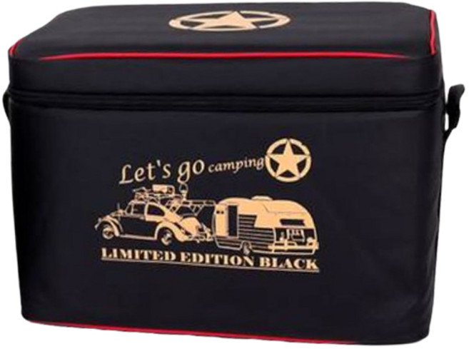 살반 스틸 쿨러 가방, 빈티지 블랙, 51L