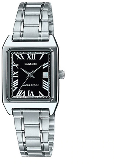 CASIO 卡西歐 女用金屬手錶 LTP-V007D-1B