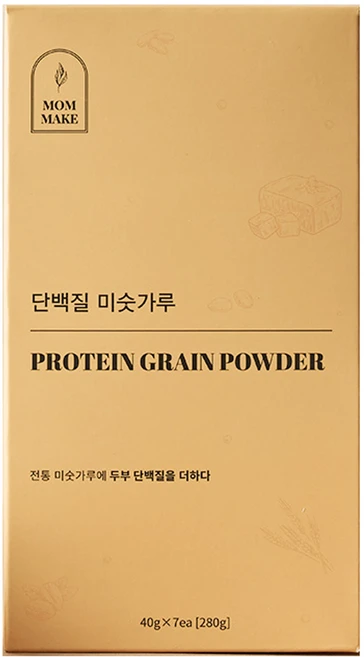 맘메이크 단백질 미숫가루 7p, 280g, 1개 - 쿠팡