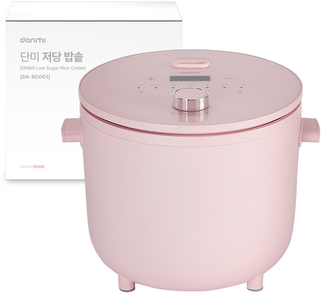 단미 세라믹 보온 미니 저당 전기밥솥 3인용 2L, DA-RCO01, 핑크